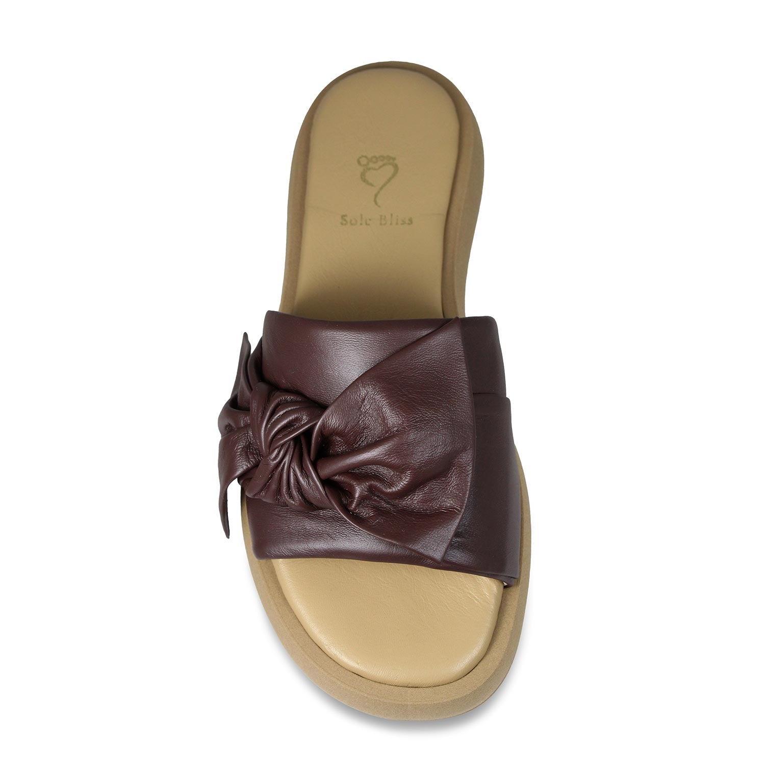 Bailey: Chocolate Leather Shoes Sole Bliss