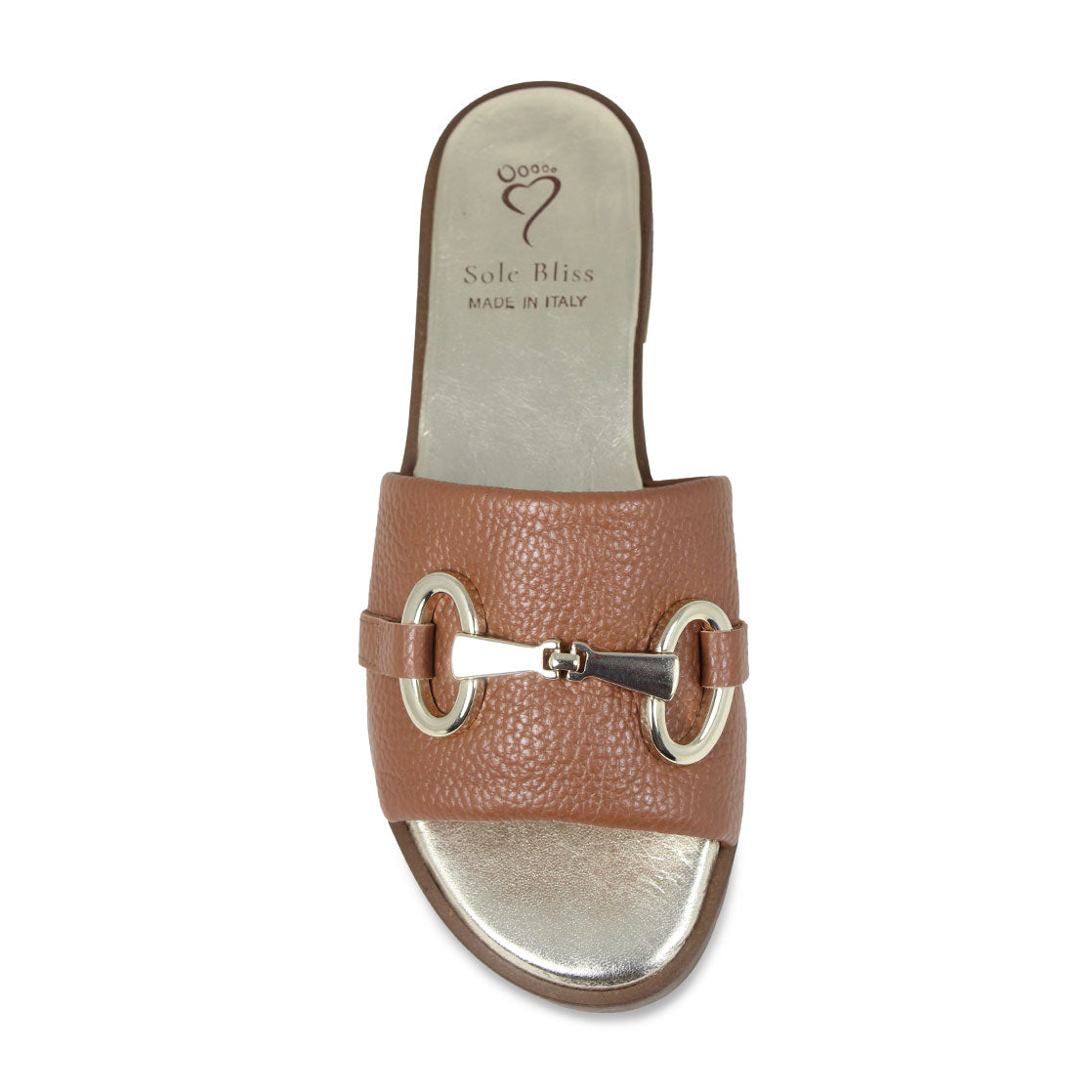 Bardot: Tan Leather Shoes Sole Bliss