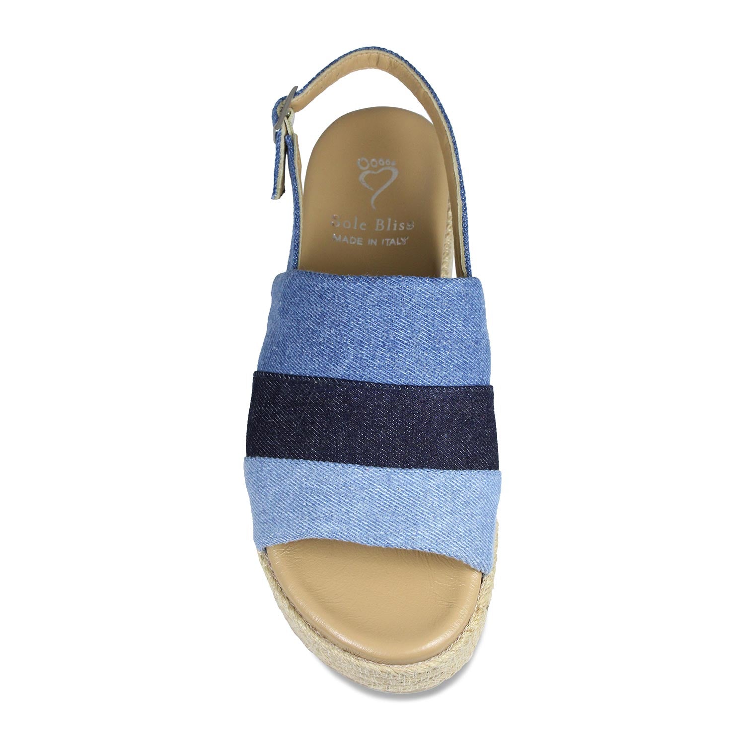 Bertie: Multi Denim Shoes Sole Bliss