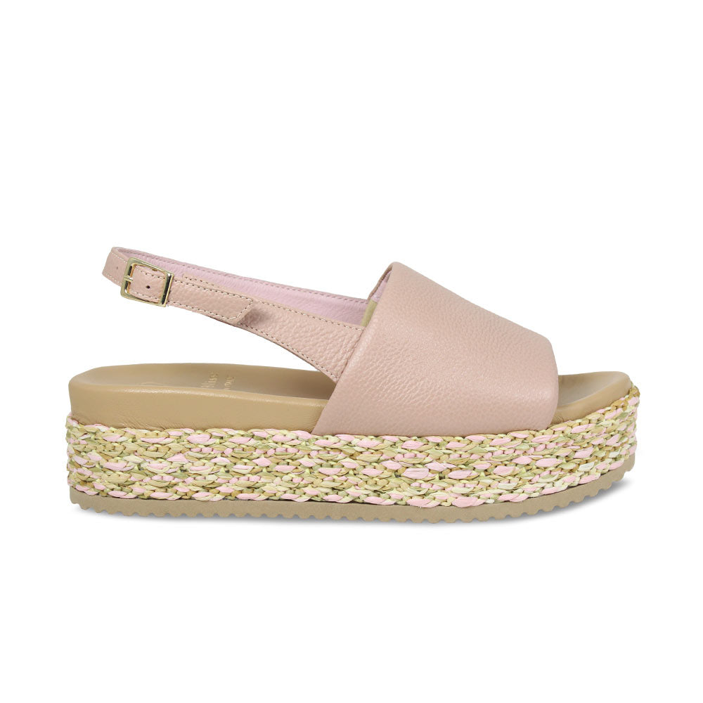 Brandy: Blush Leather Shoes Sole Bliss