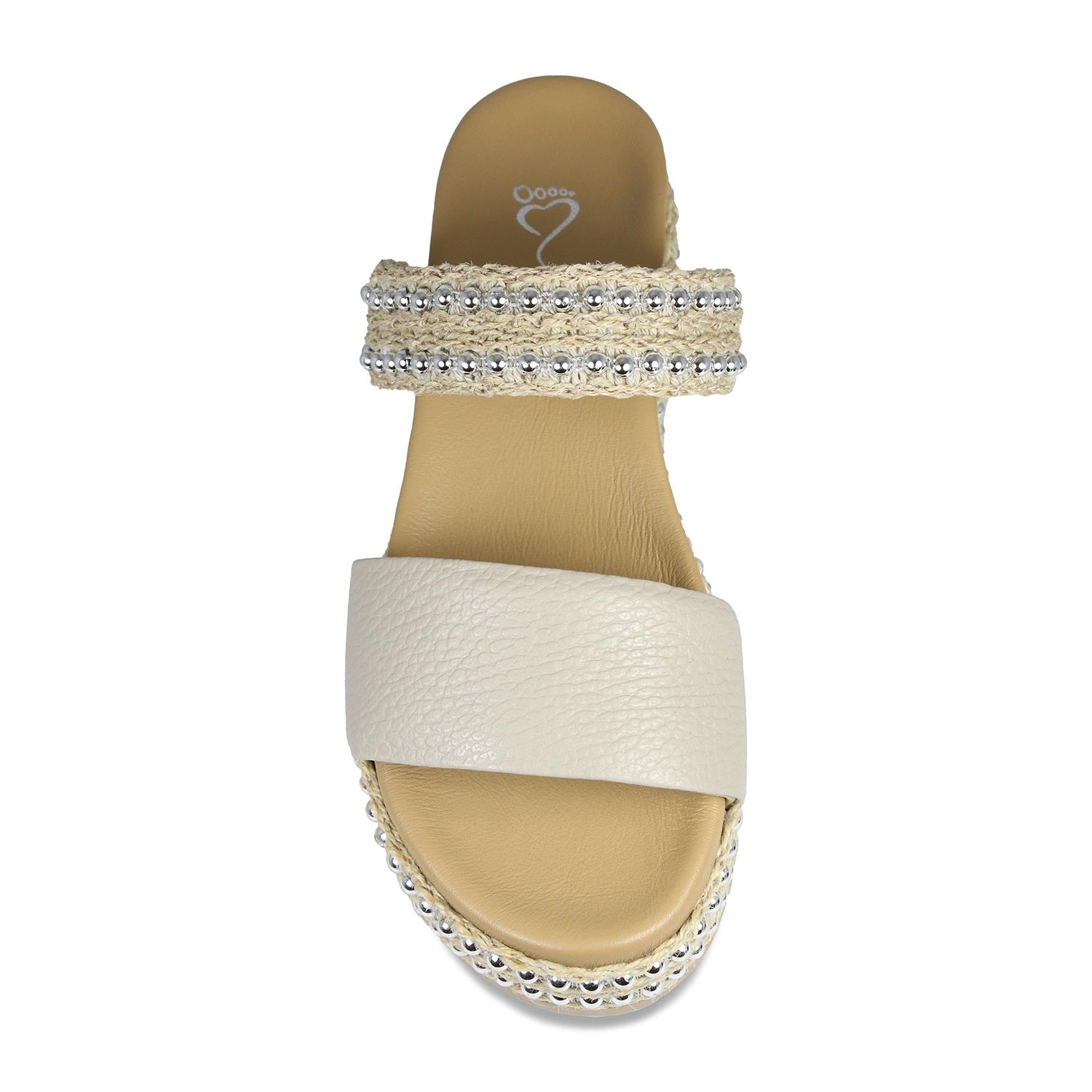 Brooke: Pale Taupe Leather Shoes Sole Bliss