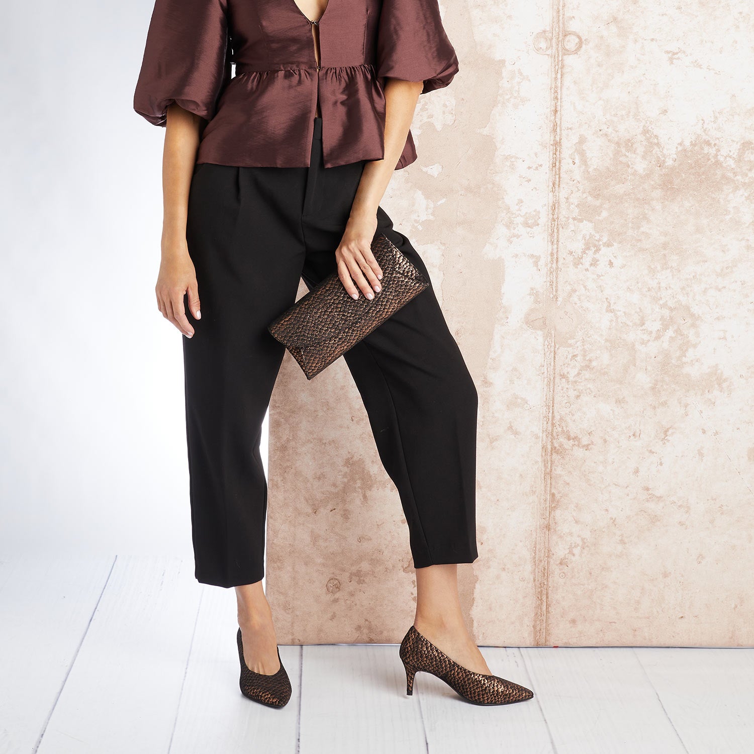 Carmen: Metallic Suede Shoes Sole Bliss