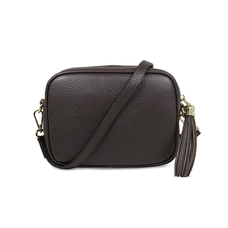 Coco: Chocolate Brown Leather Bags Sole Bliss