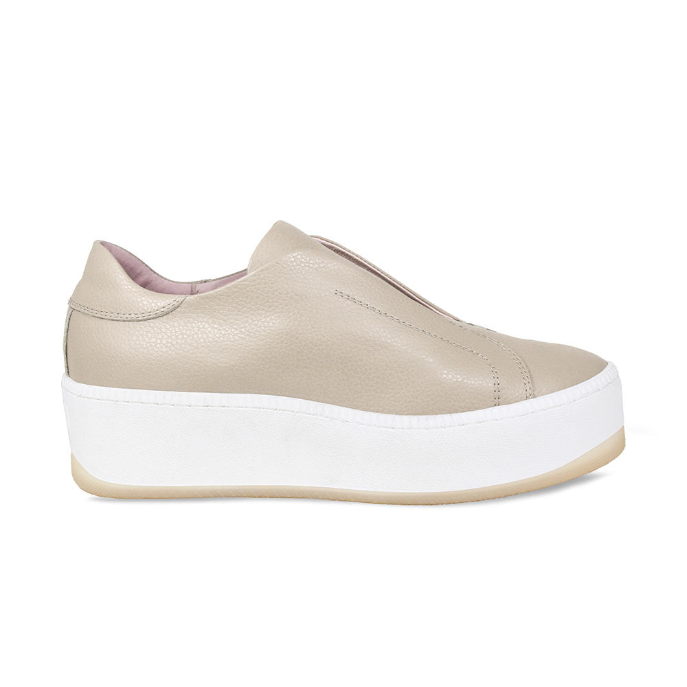 Drama: Pale Taupe Leather Shoes Sole Bliss