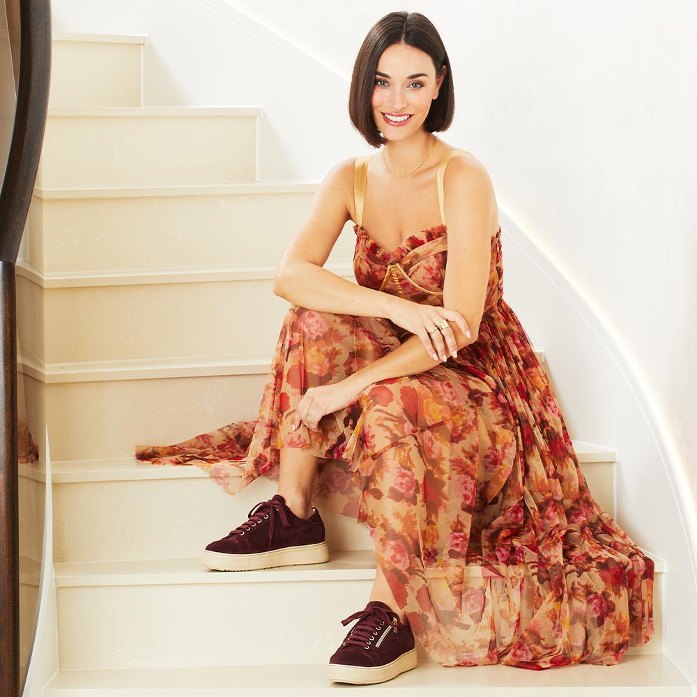 Feather: Bordeau Suede Shoes Sole Bliss