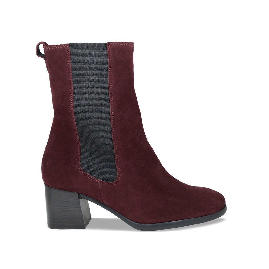 Fern: Bordeau Suede Boots Sole Bliss