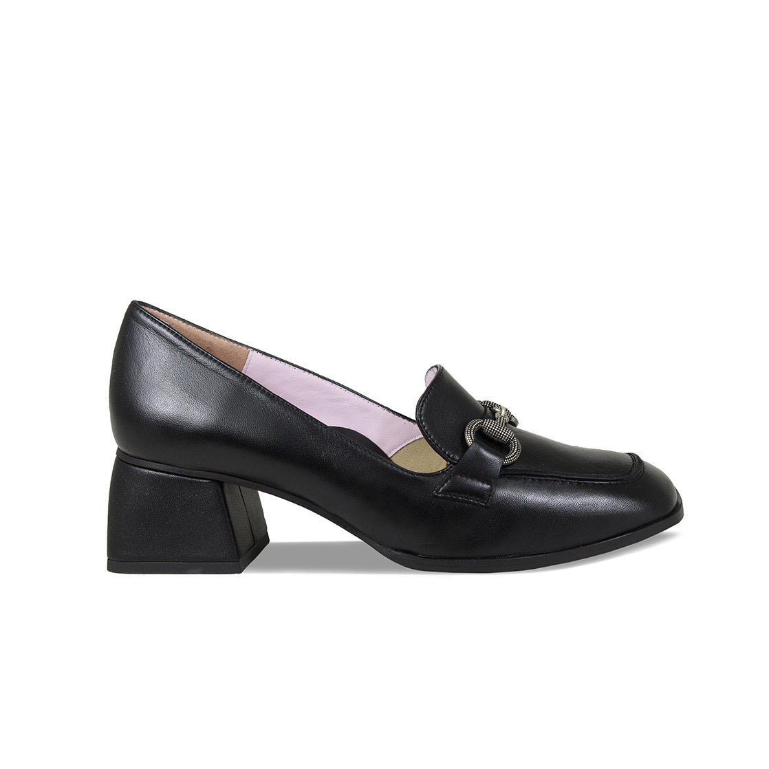 Giselle: Black Leather Shoes Sole Bliss