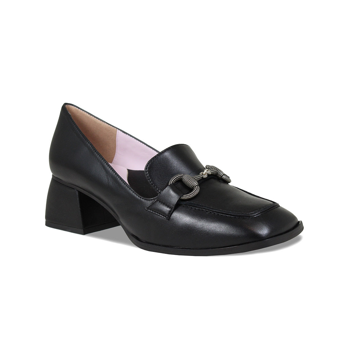 Giselle: Black Leather Shoes Sole Bliss