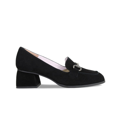 Giselle: Black Suede Shoes Sole Bliss
