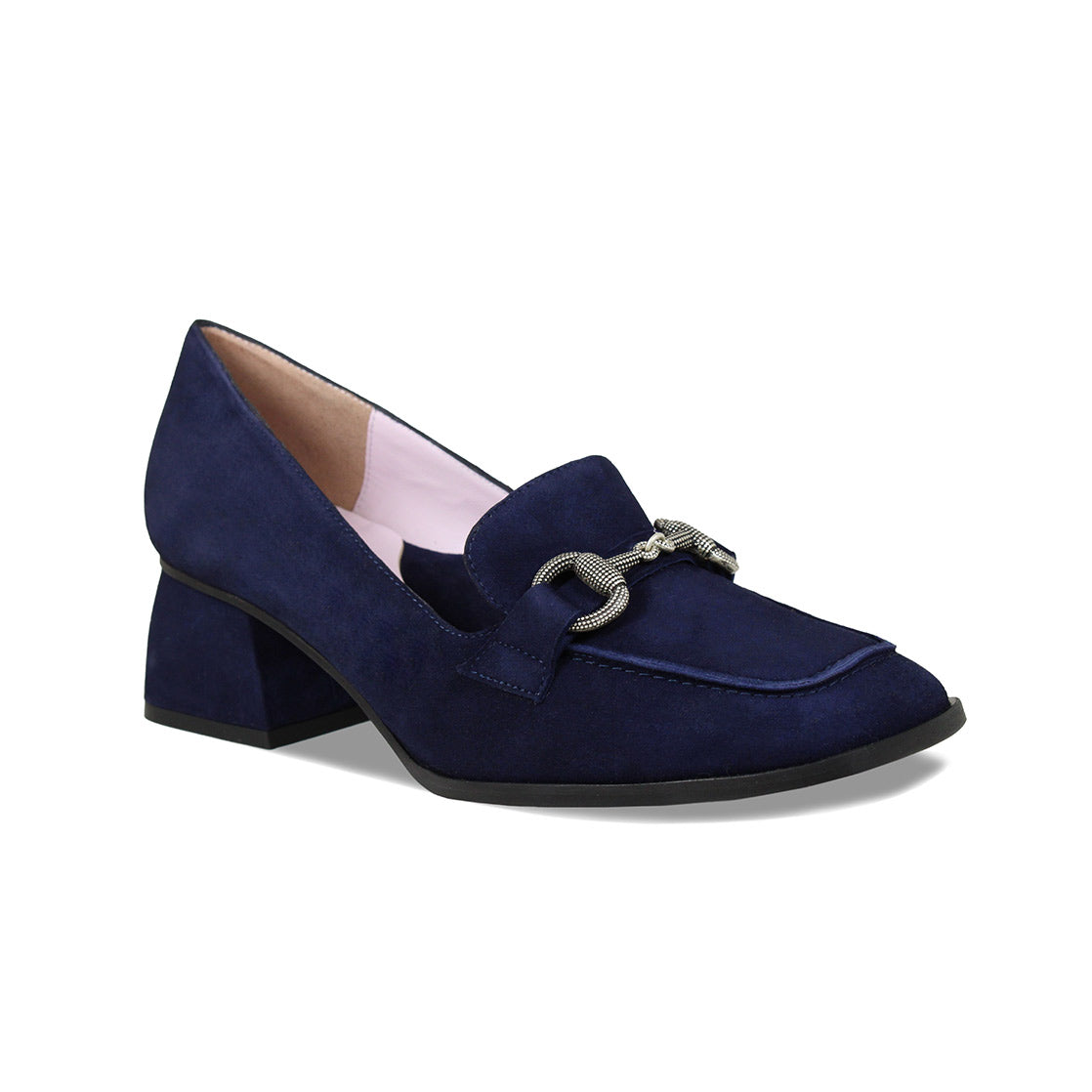 Giselle: Navy Suede Shoes Sole Bliss