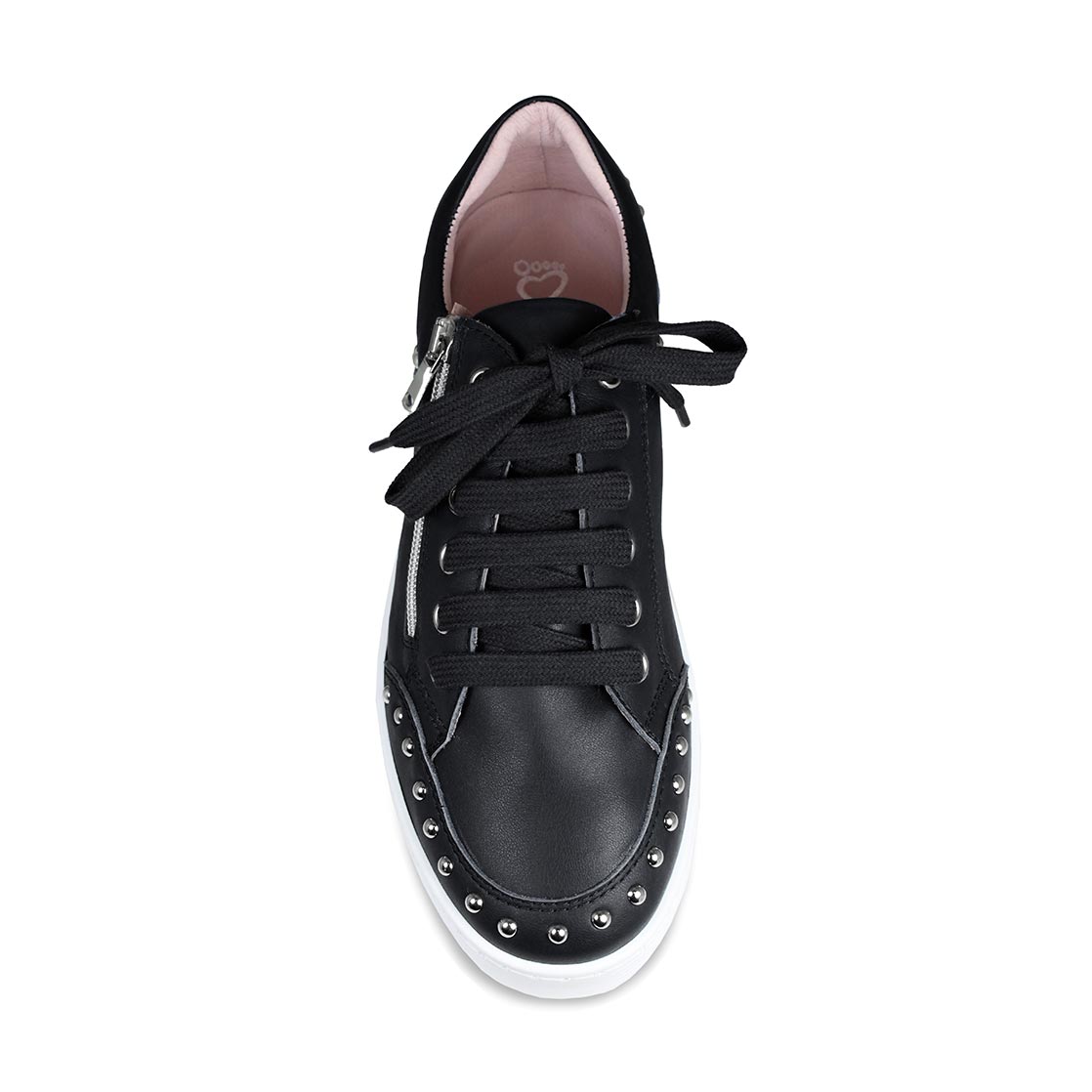 Haven: Black Leather Shoes Sole Bliss