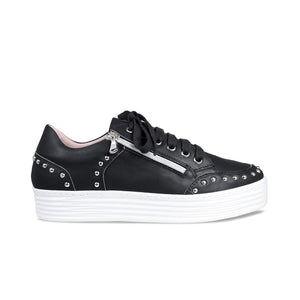 Haven: Black Leather Shoes Sole Bliss