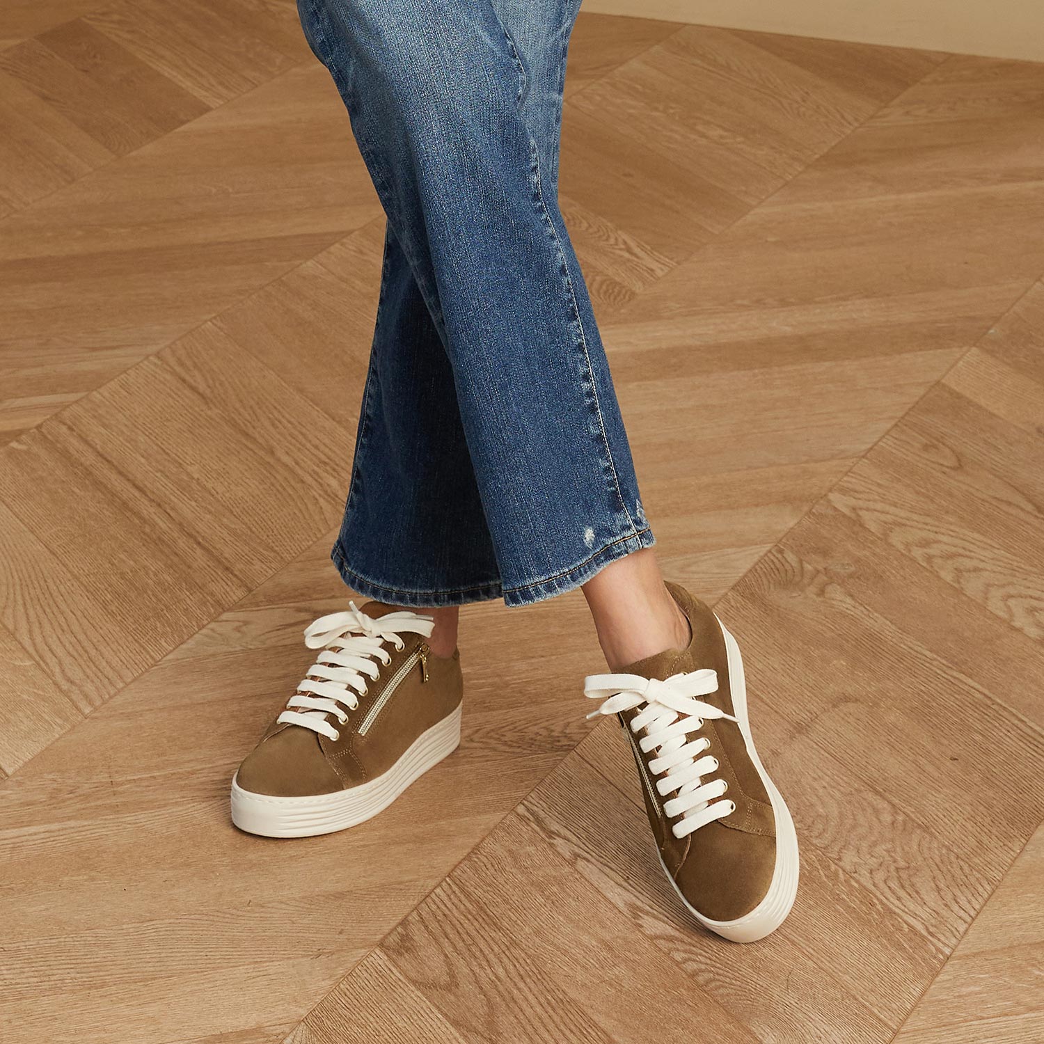 Hero: Tan Suede Shoes Sole Bliss