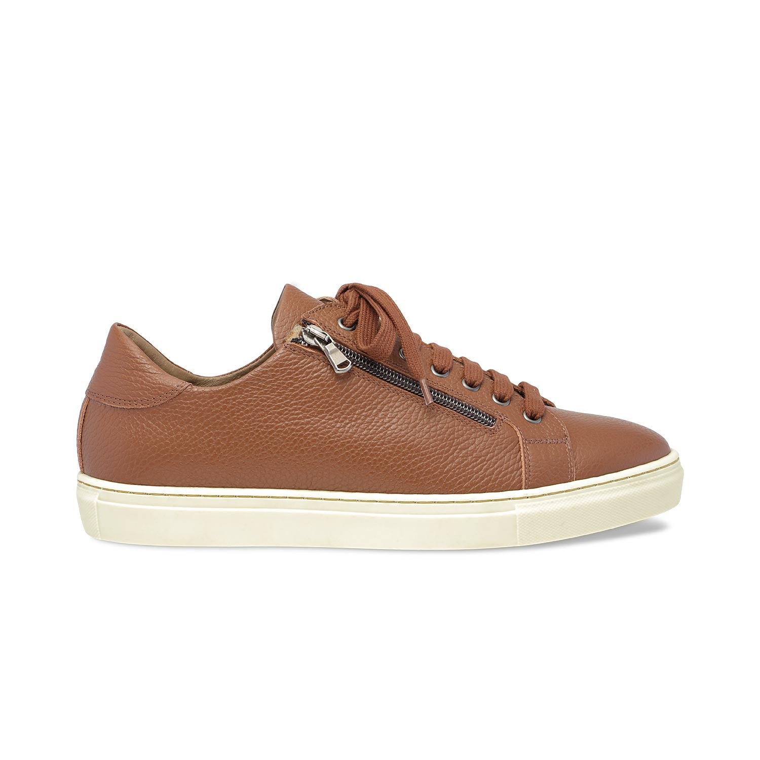 MEN'S Stride: Tan Leather Shoes Sole Bliss