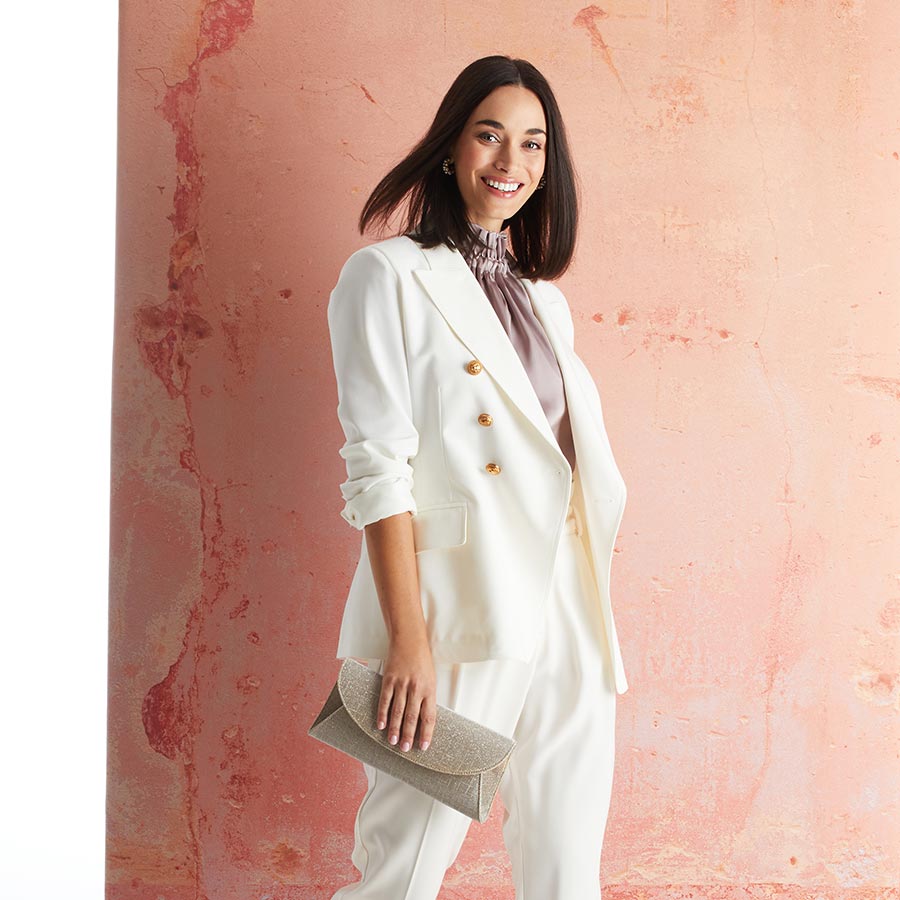 Jenna: Taupe Glitter Bags Sole Bliss