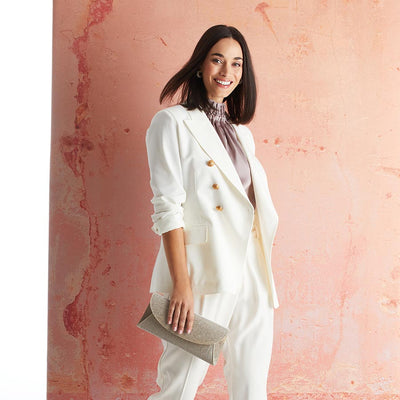 Jenna: Taupe Glitter Bags Sole Bliss