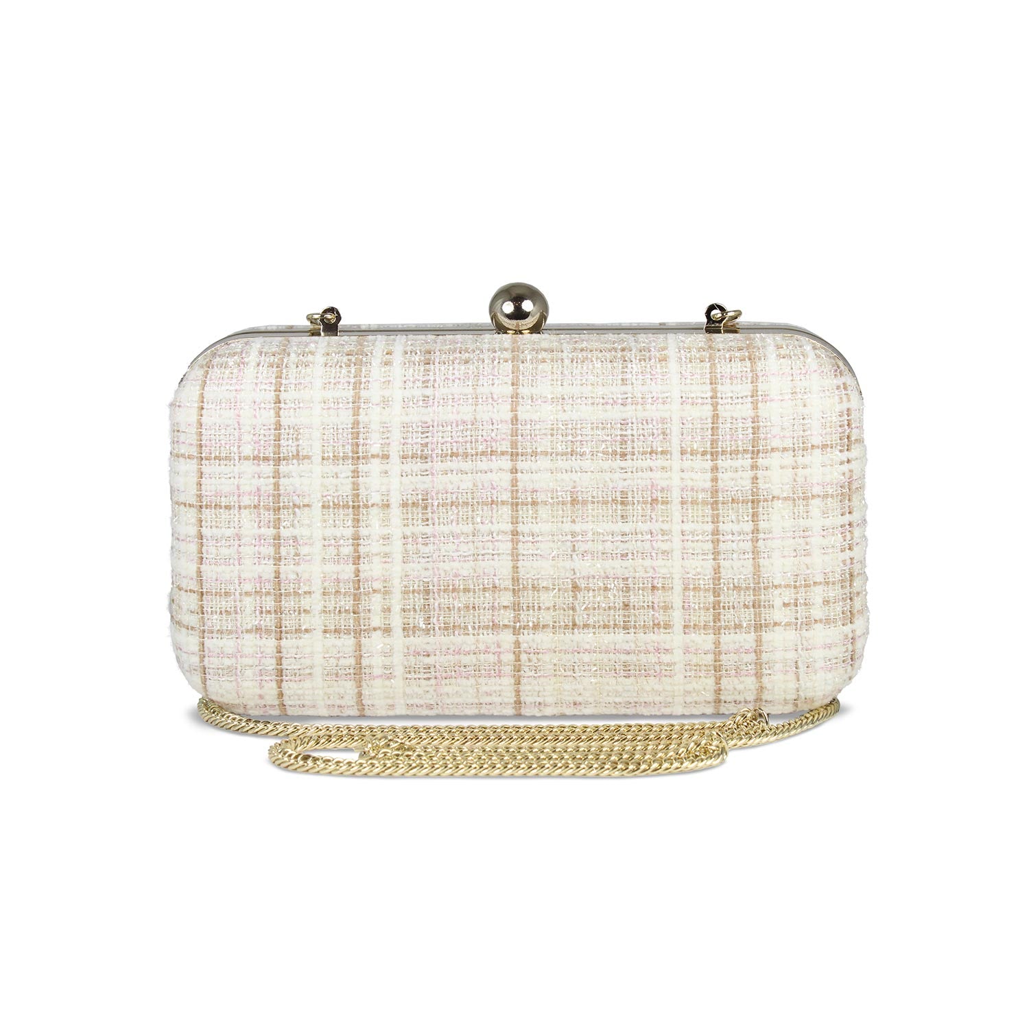 Jewel: Cream Tweed Bags Sole Bliss