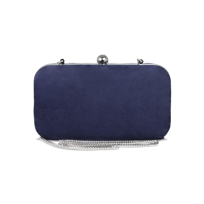 Jewel: Navy Suede Bags Sole Bliss
