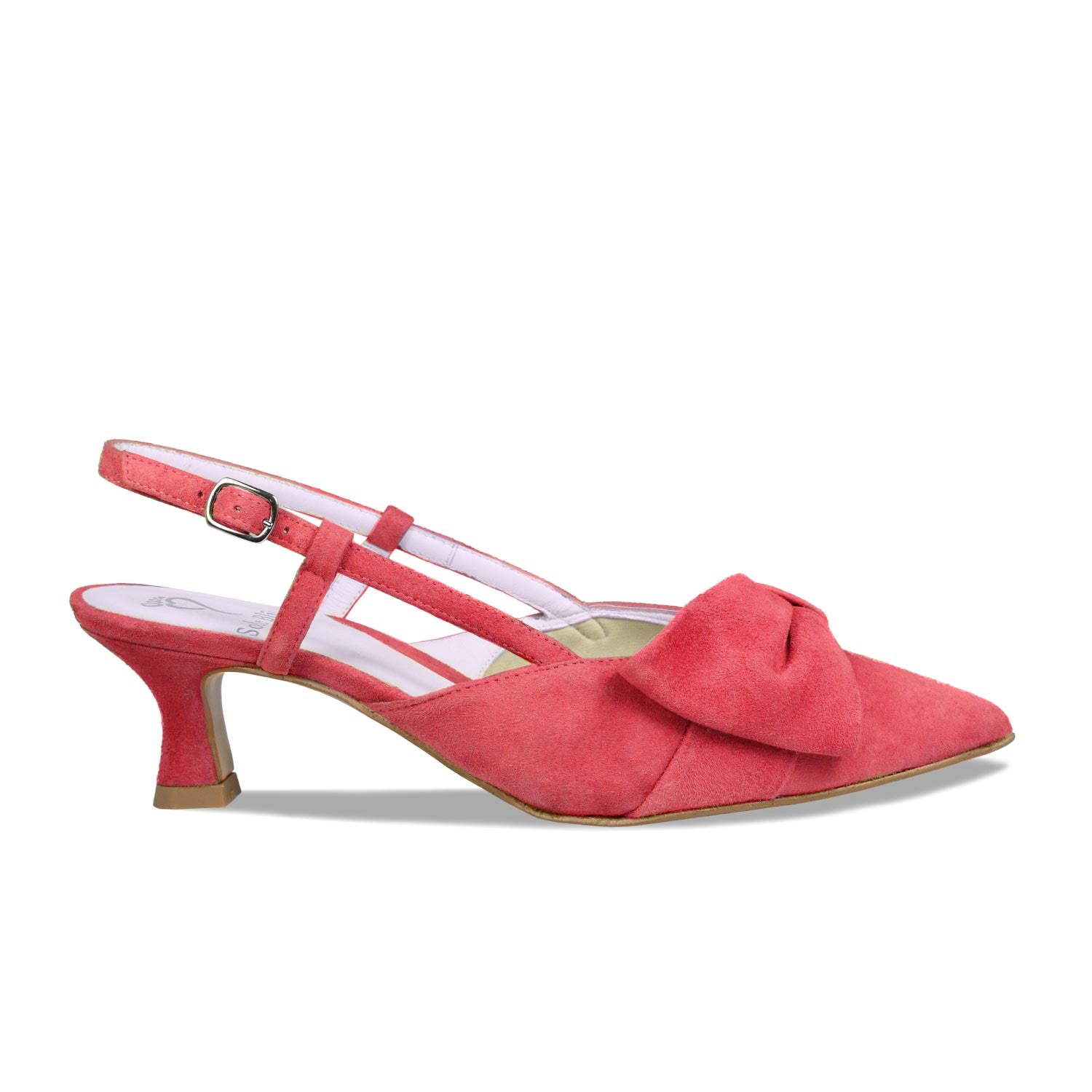 Kennedy: Coral Suede Shoes Sole Bliss