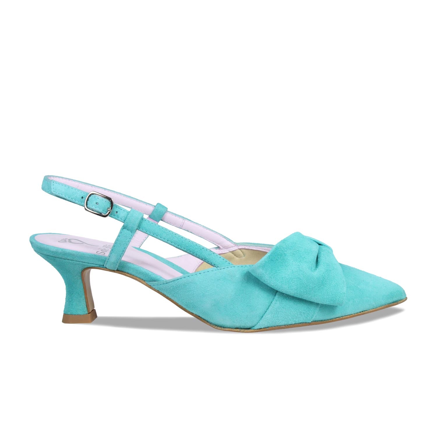 Kennedy: Turquoise Suede Shoes Sole Bliss