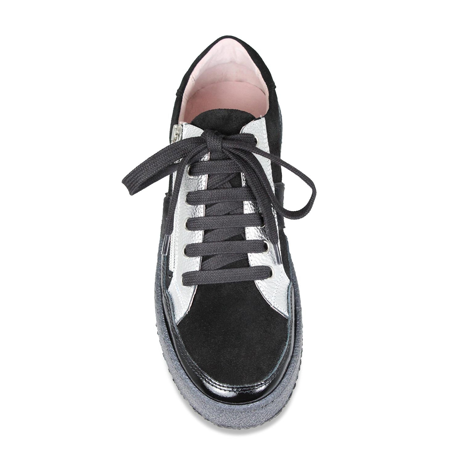 Kit: Black Suede, Patent & Fur Shoes Sole Bliss