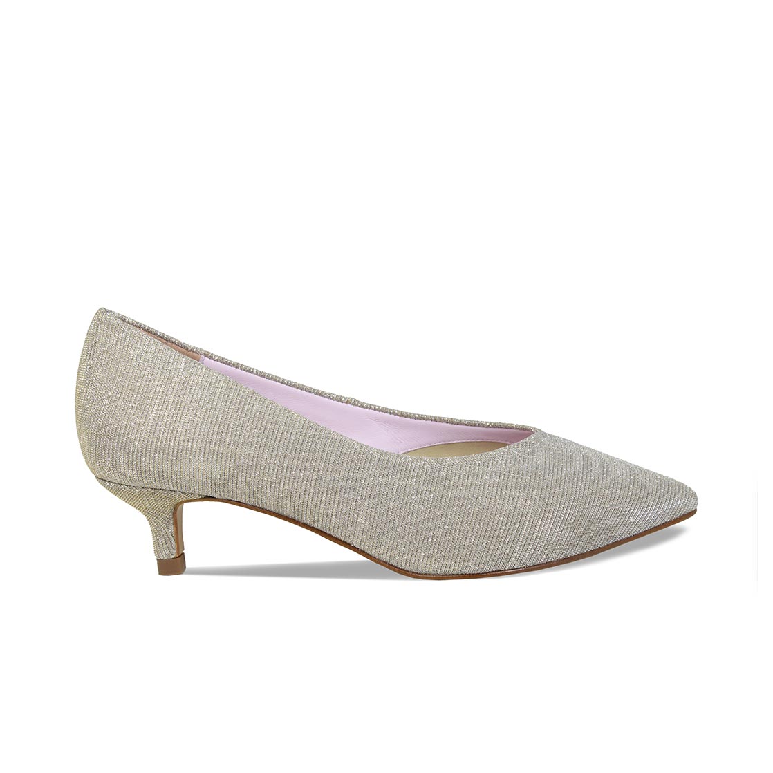 Kitty: Taupe Glitter Shoes Sole Bliss