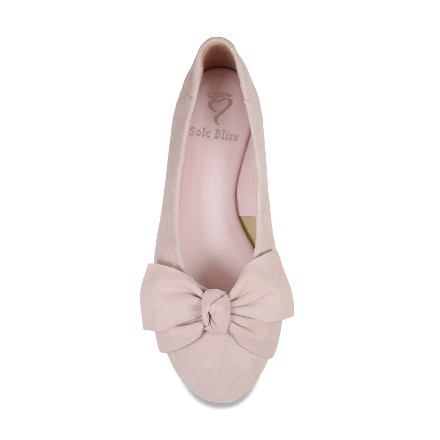 Lola: Blush Suede Shoes Sole Bliss