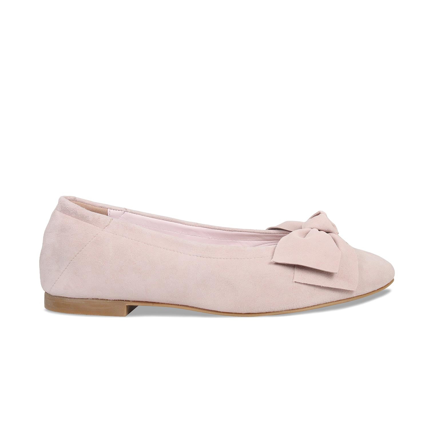Lola: Blush Suede Shoes Sole Bliss