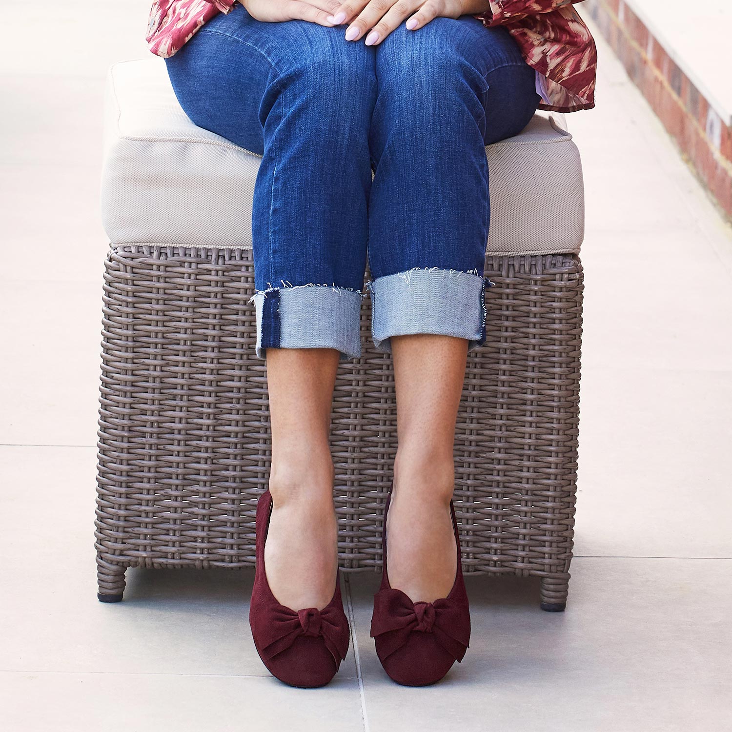 Lola: Plum Suede Shoes Sole Bliss