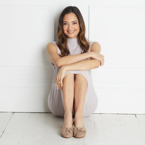 Lola: Taupe Suede Shoes Sole Bliss