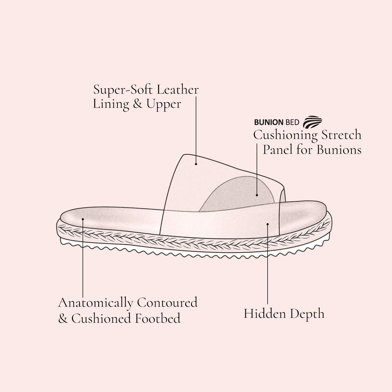 Bailey: Cream Leather Shoes Sole Bliss