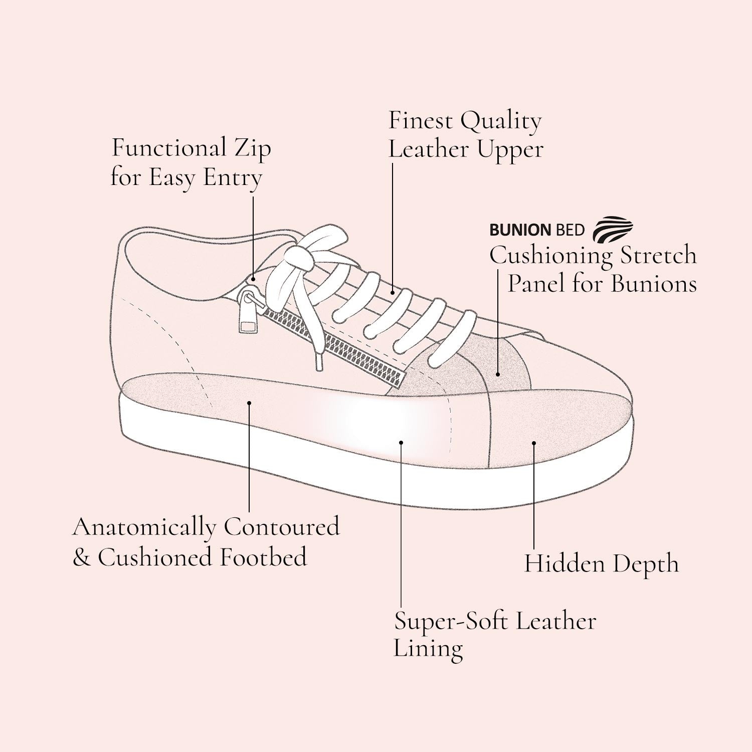 Starlight: Pale Taupe Leather & Suede Shoes Sole Bliss