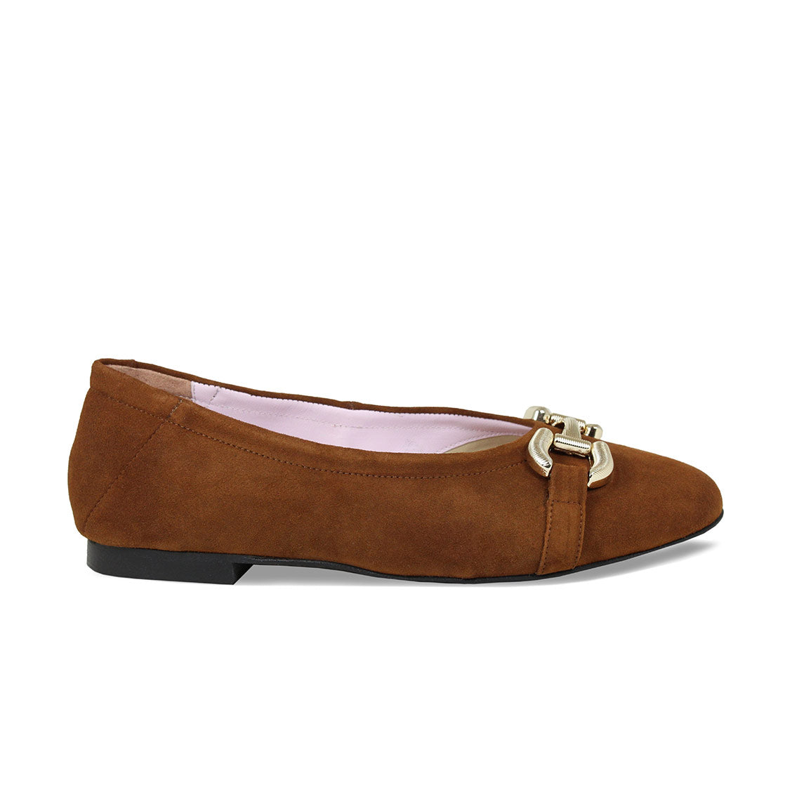 Lydia: Chestnut Suede Shoes Sole Bliss