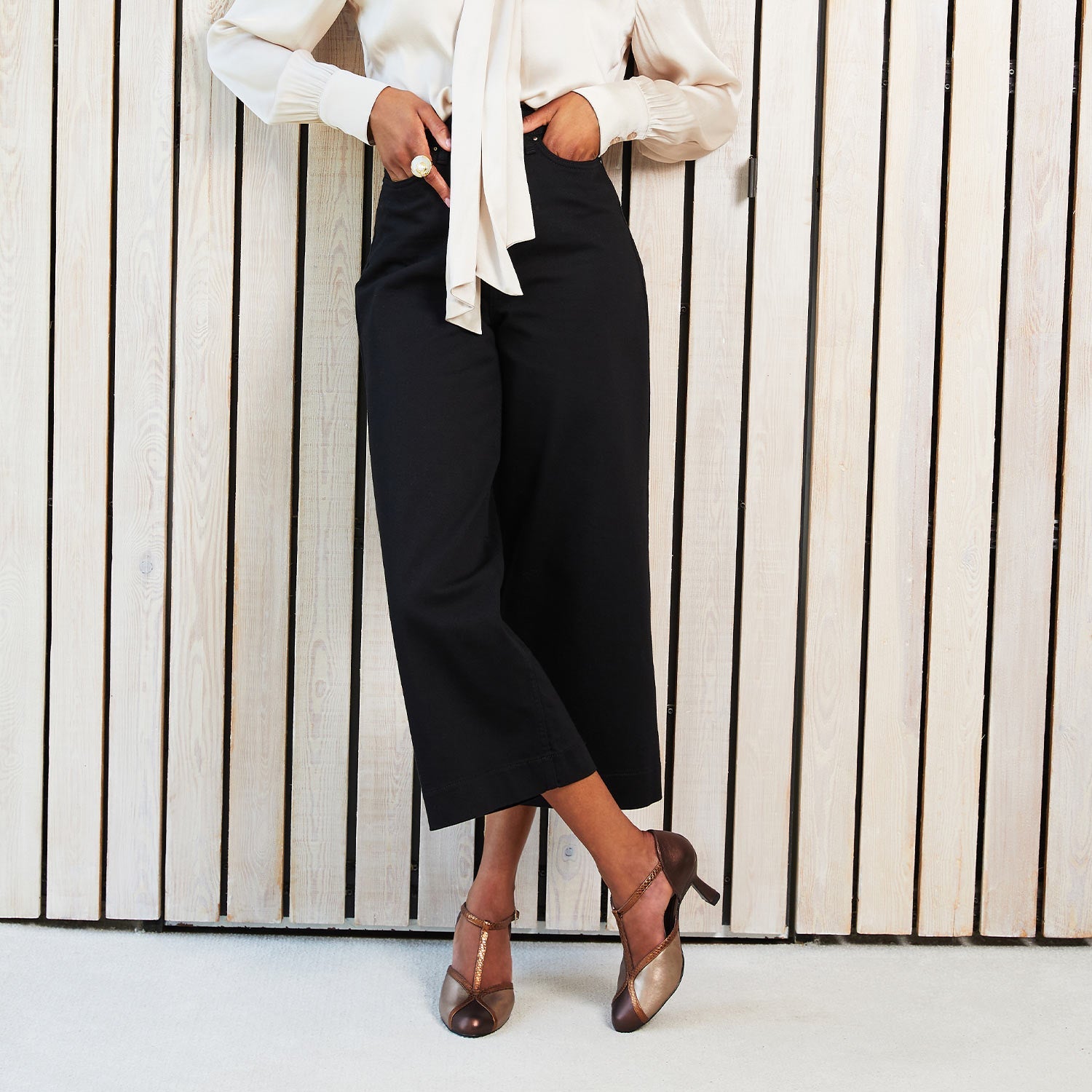 Margot: Metallic Brown Multi Leather Shoes Sole Bliss