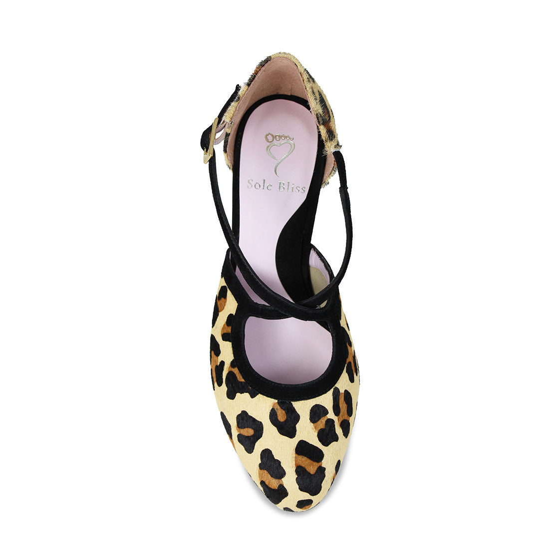 Meredith: Luxe Leopard & Black Suede Shoes Sole Bliss