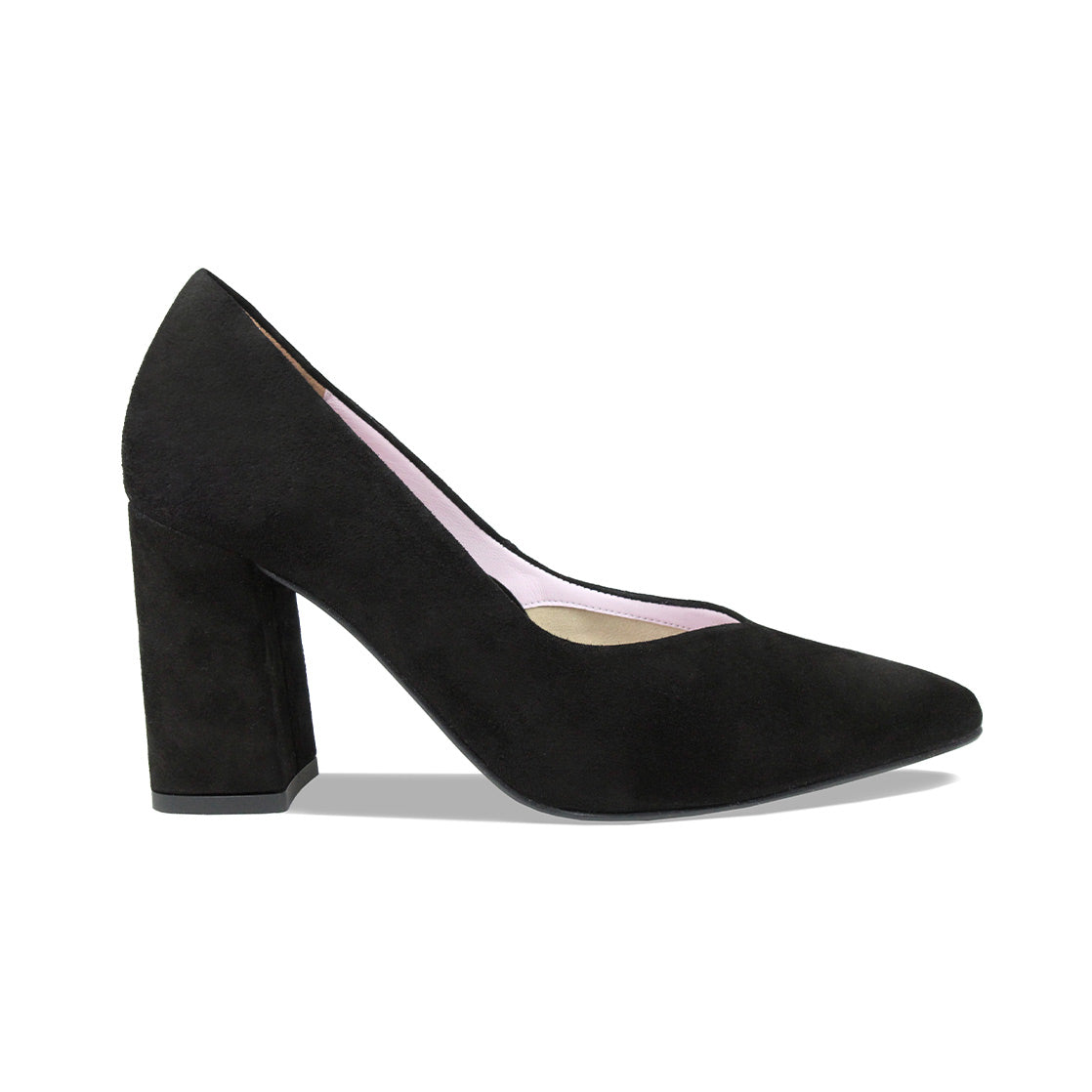 Paloma: Black Suede Shoes Sole Bliss