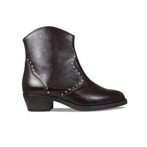 Phoenix: Brown Leather Boots Sole Bliss