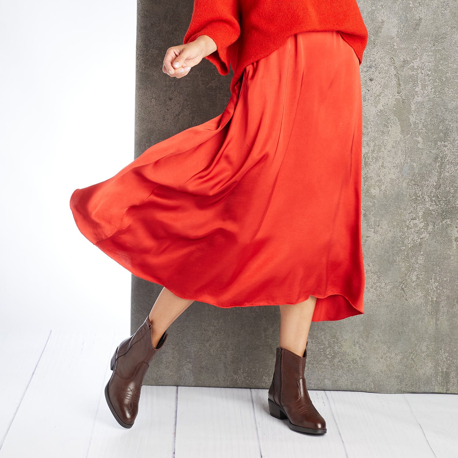 Pioneer: Chestnut Leather Boots Sole Bliss