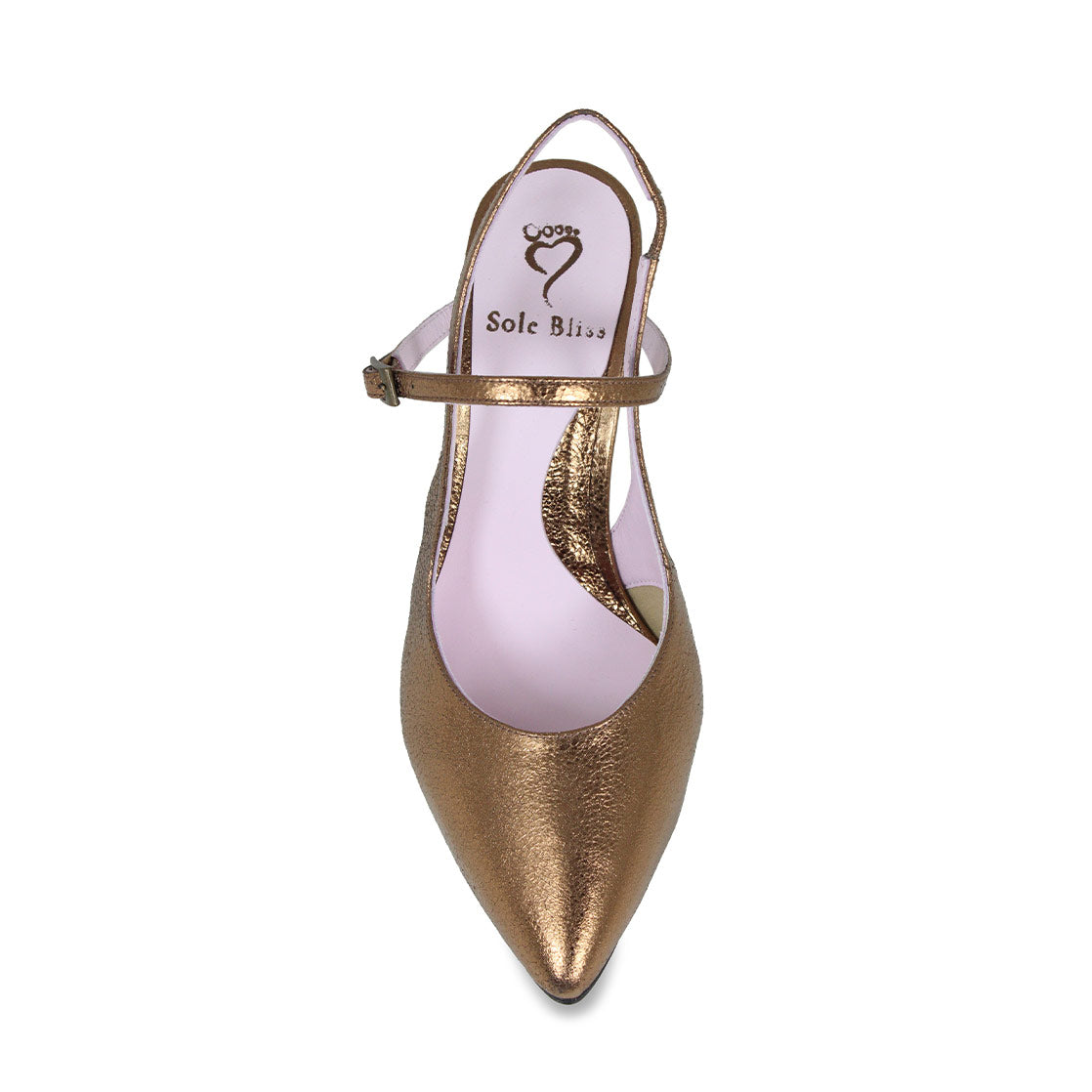 Premiere: Bronze Leather Shoes Sole Bliss