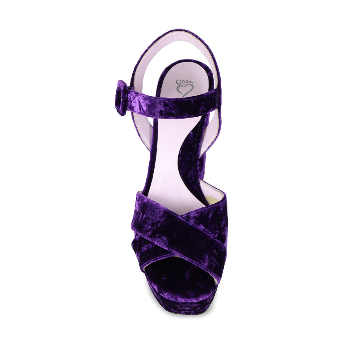Remy: Luxe Purple Velvet Shoes Sole Bliss