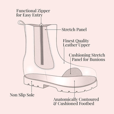 Runway: Cream Patent Leather Boots Sole Bliss