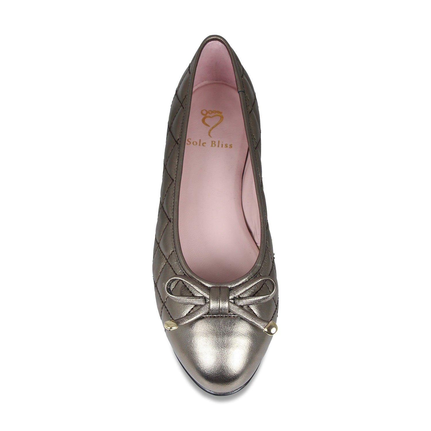 Royal: Bronze Leather Shoes Sole Bliss