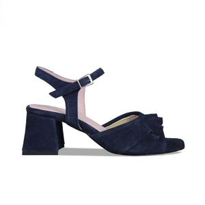 Sadie: Navy Suede Shoes Sole Bliss