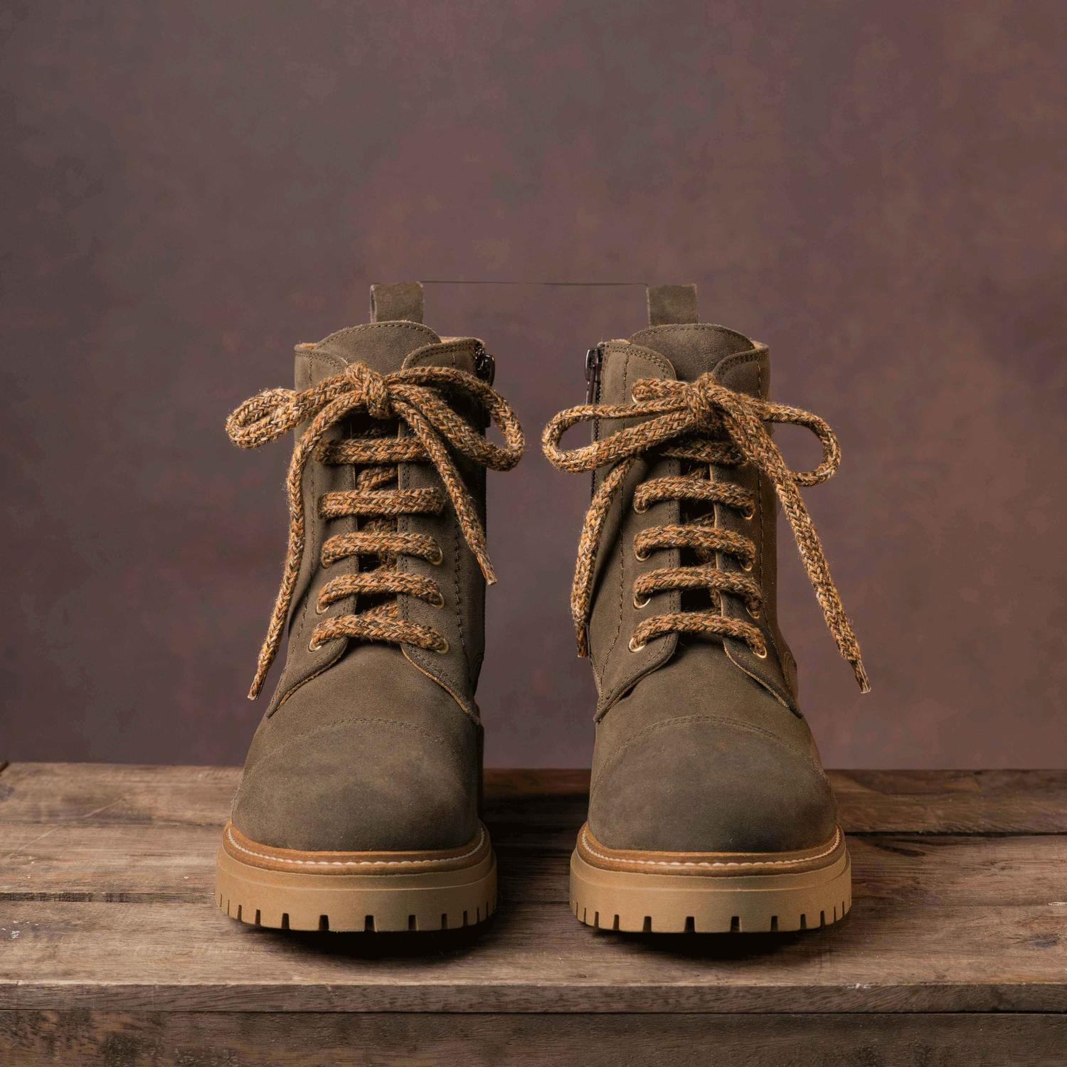 Tread: Truffle Suede Boots Sole Bliss