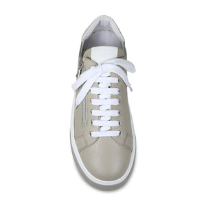 MEN'S Statement: Taupe Leather Shoes Sole Bliss
