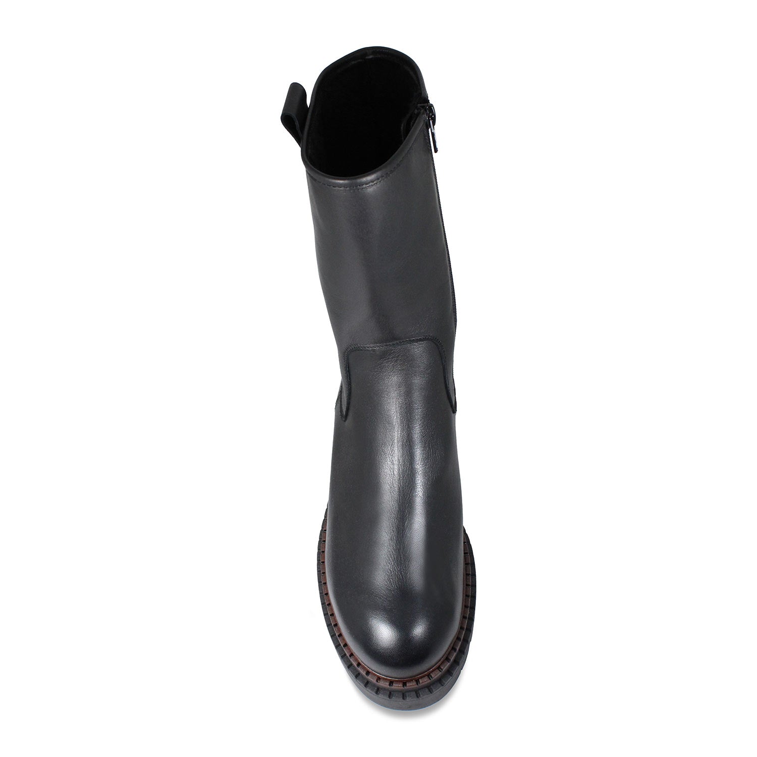 Stella: Black Leather Boots Sole Bliss