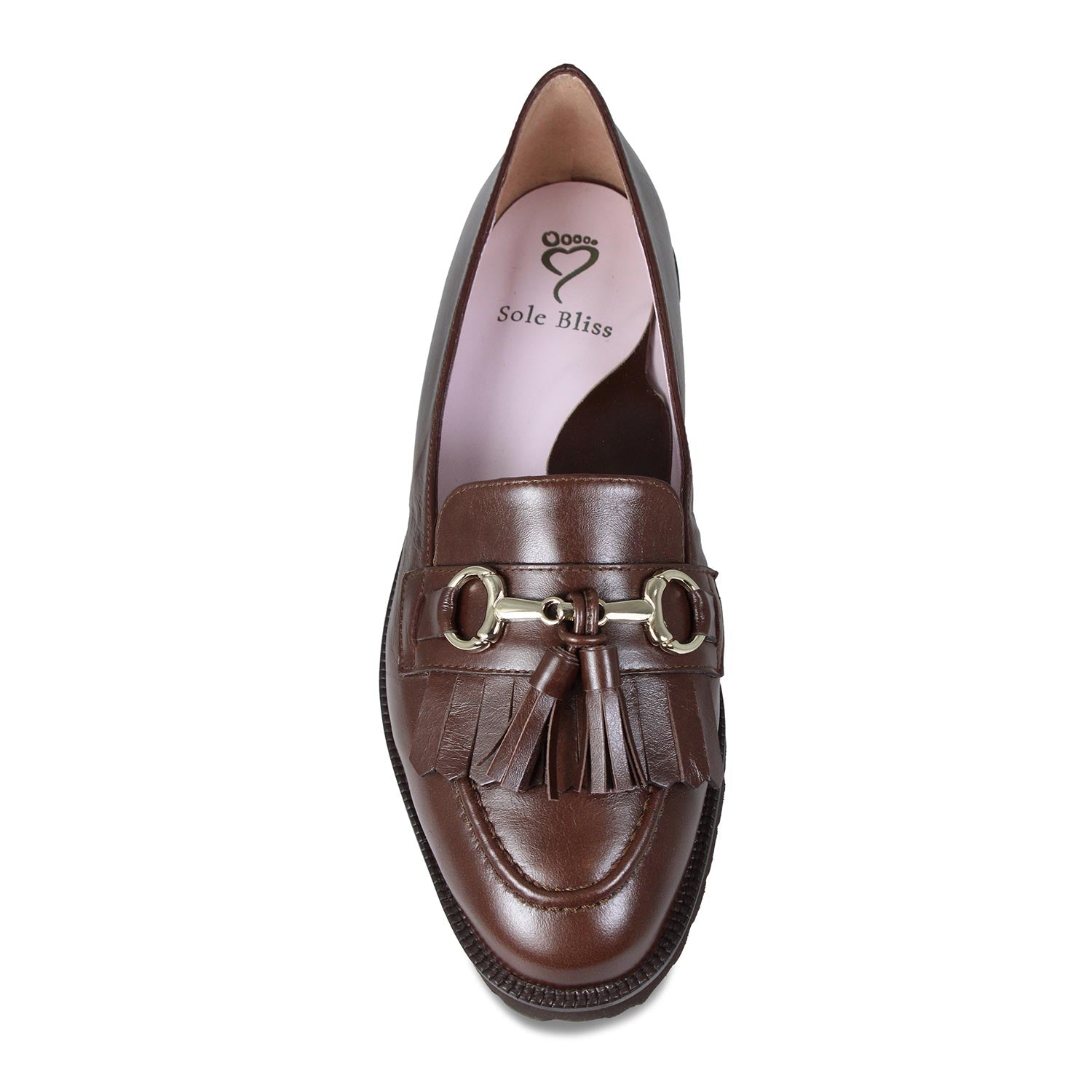 Tanner: Chestnut Leather Shoes Sole Bliss