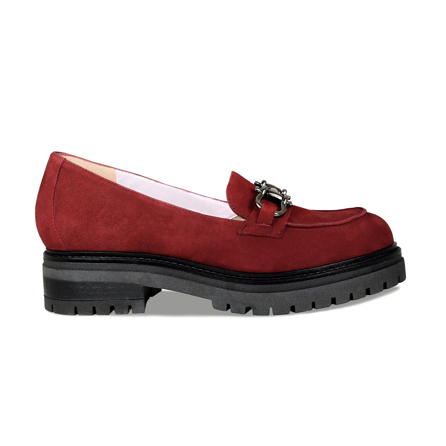 Tower: Cherry Suede Shoes Sole Bliss