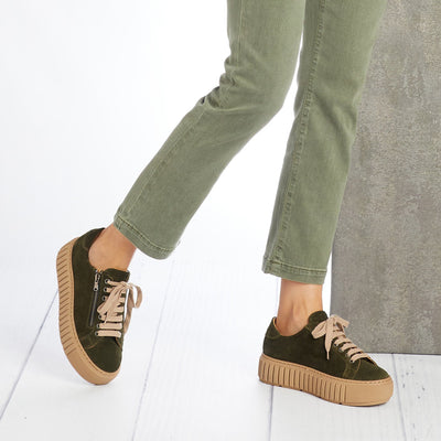 Track: Khaki Suede Shoes Sole Bliss