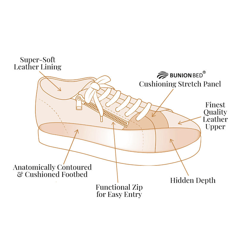 MEN'S Statement: Taupe Leather Shoes Sole Bliss